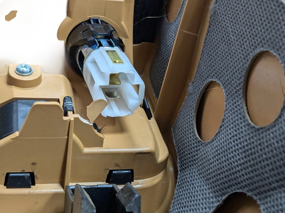 Porsche Cayman 2006-2008 OEM consola central delantera reposabrazos almacenamiento beige Foto 3 de 4