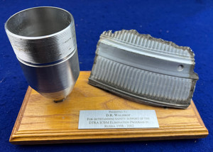 Russian Soviet ICBM Nuclear Missile DTRA Award Model 1998 Elimination Nose Cone