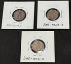 Lot of 3 Mercury Silver Dimes 90% Silver P & D Mint Coin - 1936, 1936D, 1937D — photo 2