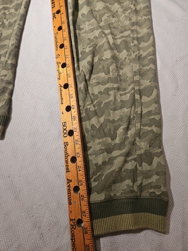 Pantalones de chándal Michael Kors para hombre medianos verdes jacquard pastizales camuflaje - Imagen 8 de 14