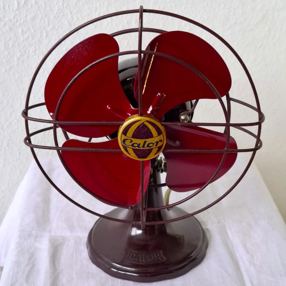 Ventilator Tischventilator Calor Frankreich 50er Jahre Lüfter Bakelit Vintage - Bild 1 von 4