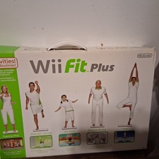 Nintendo Wii Fit Plus Balance Board In Original Box NO Game BOARD ONLY Untested