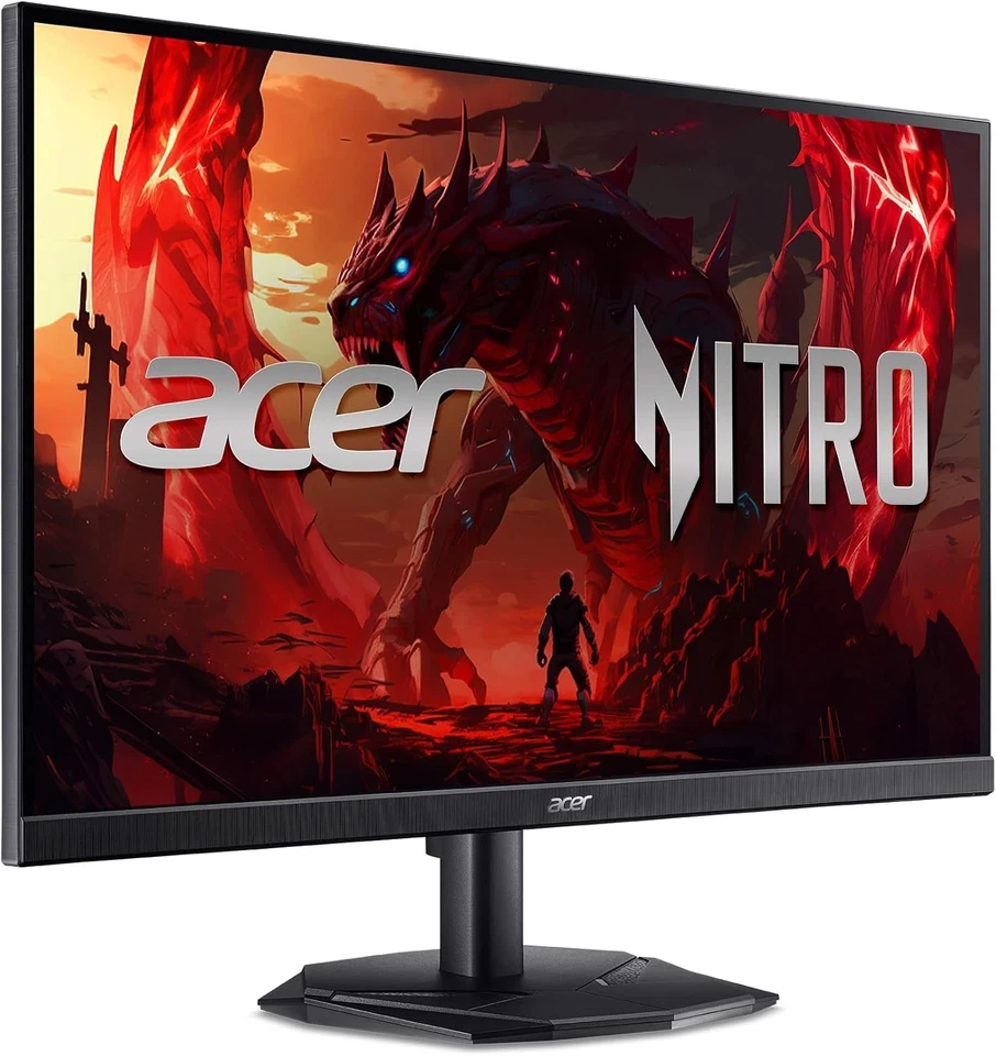 Acer - Nitro 27" 200Hz IPS Full HD 1920 x 1080 Gaming Monitor KG271 X1biip - Image 4 of 4