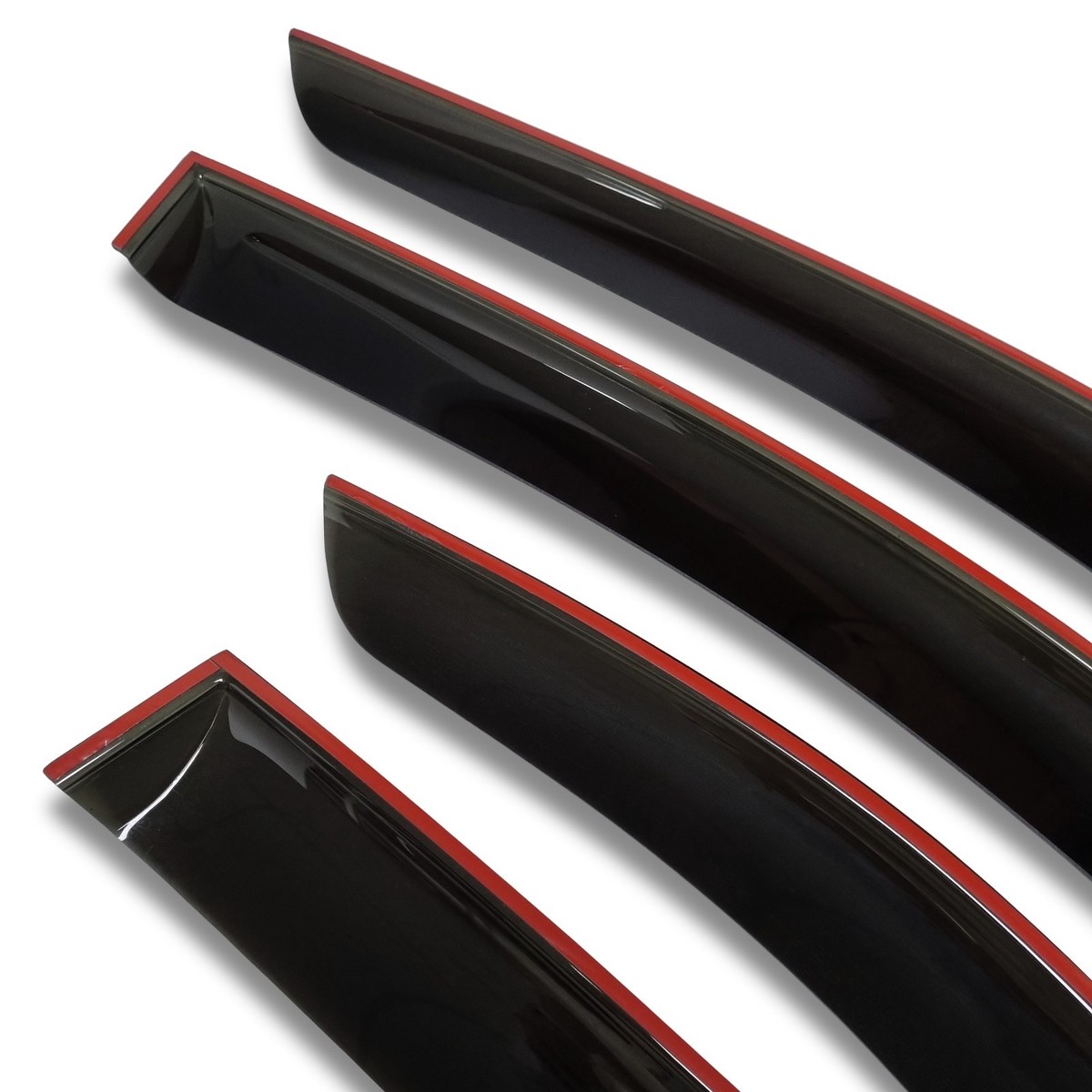 Tape-on Window Visors Rain Guards Fit Citroen ZX Hb 5d 1991-1997