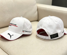 Puma Porsche Motorsport Le Mans Team White Racing Cap Hat Adjustable Nwt Puma Porsche Motorsport Le Mans Team White Racing Cap Hat Adjustable Nwt