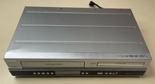 Philips Video Cassette Recorder DVD Recorder Model DVDR3545V No Remote Read Desc