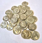 31) Washington Silver Quarter Mixed Date And Mint Mark Lot. Gem Brilliant Unc.
