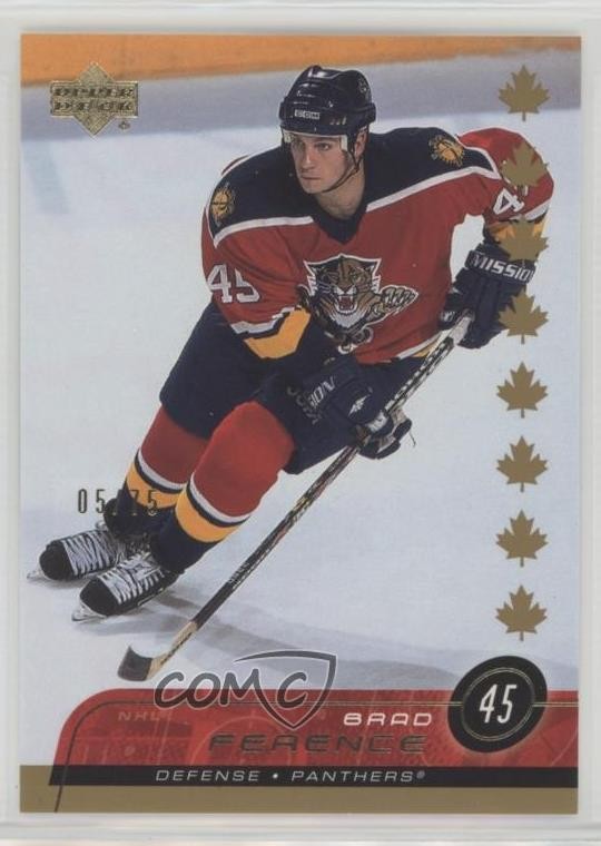 2002-03 Upper Deck Canada Exclusives 5/75 Brad Ference #79 2o7