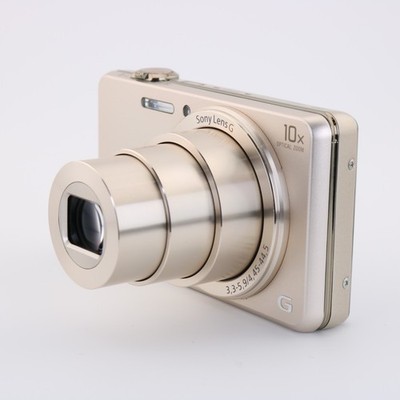 Sony Cyber-shot DSC-WX220 Gold 18.2MP 10x Zoom G Lens Full HD