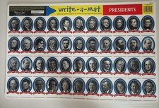 Melissa and Doug 6 Activity Learning Mats, Placemat, Double Sided w/bonus book