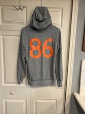 Victoria s Secret PINK Y2K 2011 Full Zip Hoodie 86 LOVE PINK Oversized XS RARE