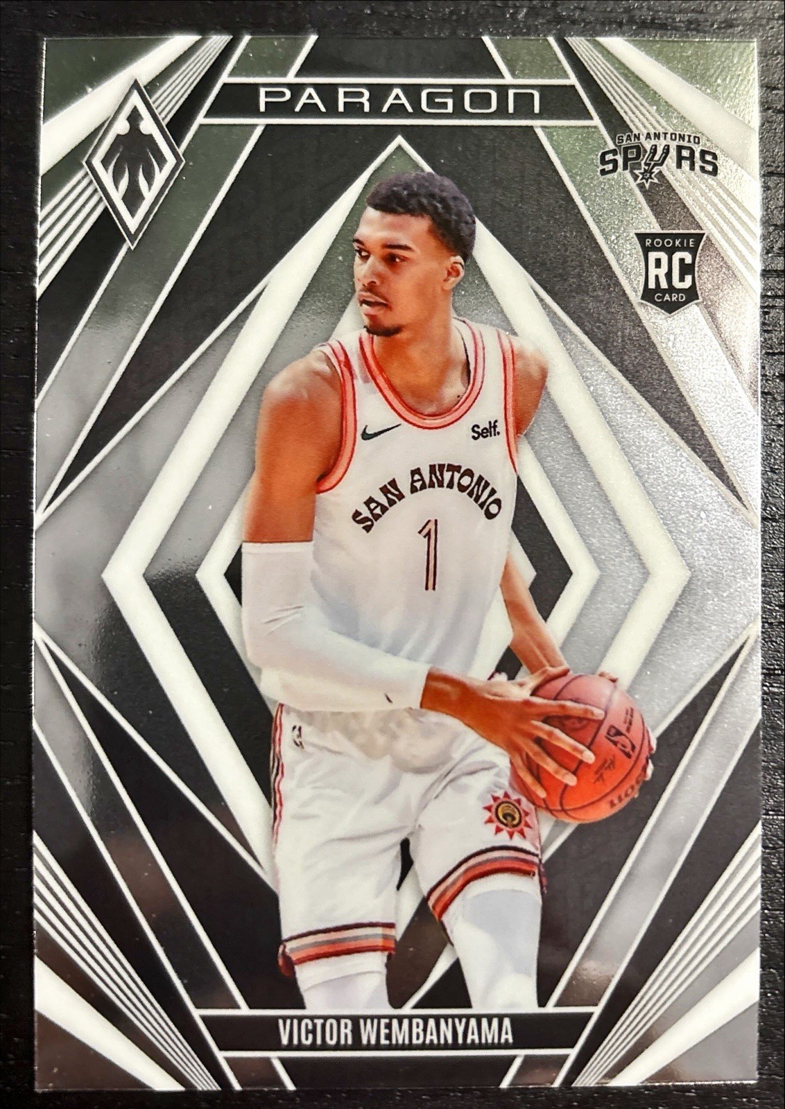Victor Wembanyama 2023-24 Panini Phoenix Paragon RC #13 San Antonio Spurs