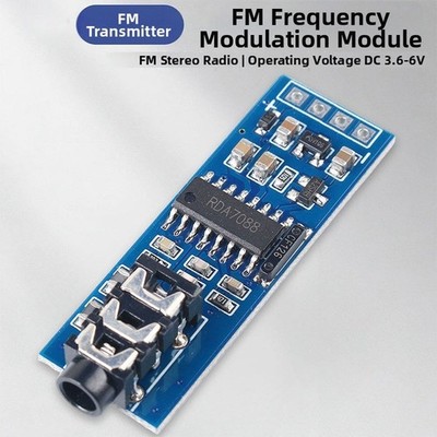 Digital Sender mit 76,0-108,0 MHz Broadcast Range Line USB Mic Support