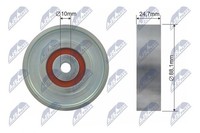 NTY Umlenk-/FüHrungsrolle, Keilrippenriemen RNK-TY-031 FüR Toyota