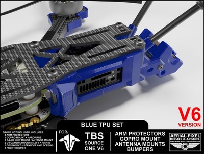 TBS Source One V6 DJI O4 Pro TPU Set - Choose From 10 Different
