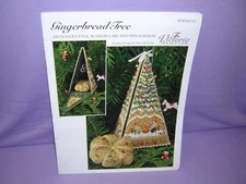 Victoria Sampler Gingerbread Tree Etui Pincushion Pattern