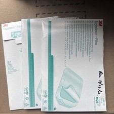 Tegaderm Transparent Film Dressing  3M  Frame Style 6" x 8" Sterile 10 ct 3 Pack