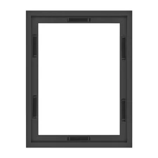 Float Frame For Canvas 12x16, Black Wall Hanging Art Frame