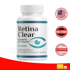 1-5Pack Retina Clear Capsules, RetinaClear Supports Eye Health - 60 300 Capsules