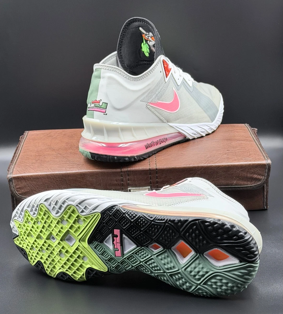 限定 Nike LeBron 18 Low Bugs x Marvin 27cm Nike Space Jam x LeBron 18 Low Bugs x Marvin for Sale