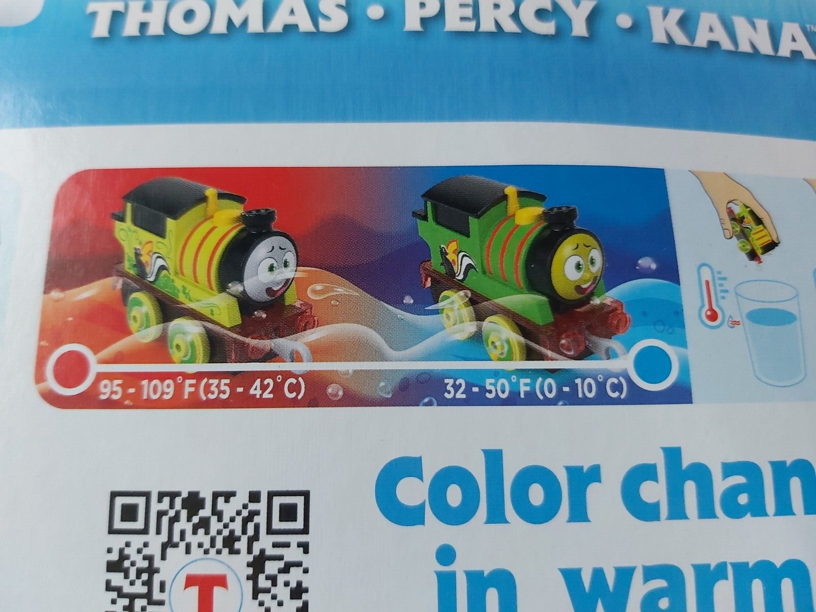 Thomas and Friends Fisher Price 3 Piece Set Color Changers Thomas, Percy, Kana