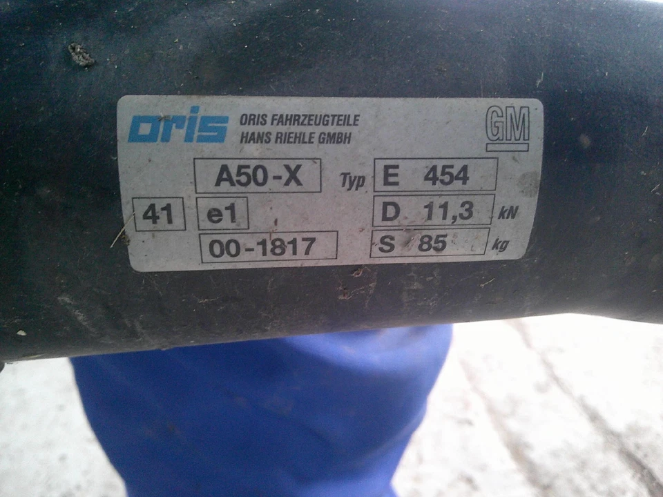 Opel Insignia A Sports Tourer 4x4 Anhängerkupplung Starr Oris 0112.2421.001 - Bild 3 von 4