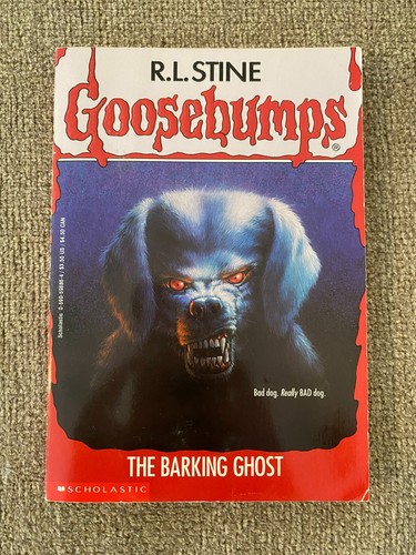 Goosebumps #32 The Barking Ghost w/calendar poster - Real 1st print RL Stine VG