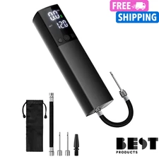 Electric Ball Pump with Precise Pressure Gauge & Digital LCD Display Smart Pump