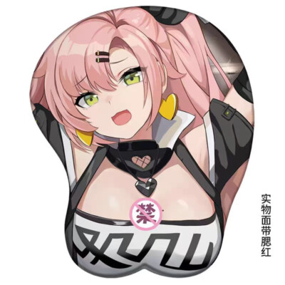 New Anime Mousepad Zenless Zone Zero Nicole Demara 3D Mouse Pad Wrist Rest 02