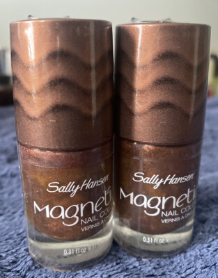 2SALLY HANSEN 2 STEP MAGNETIC NAIL POLISH - Color #904 Kinetic Copper