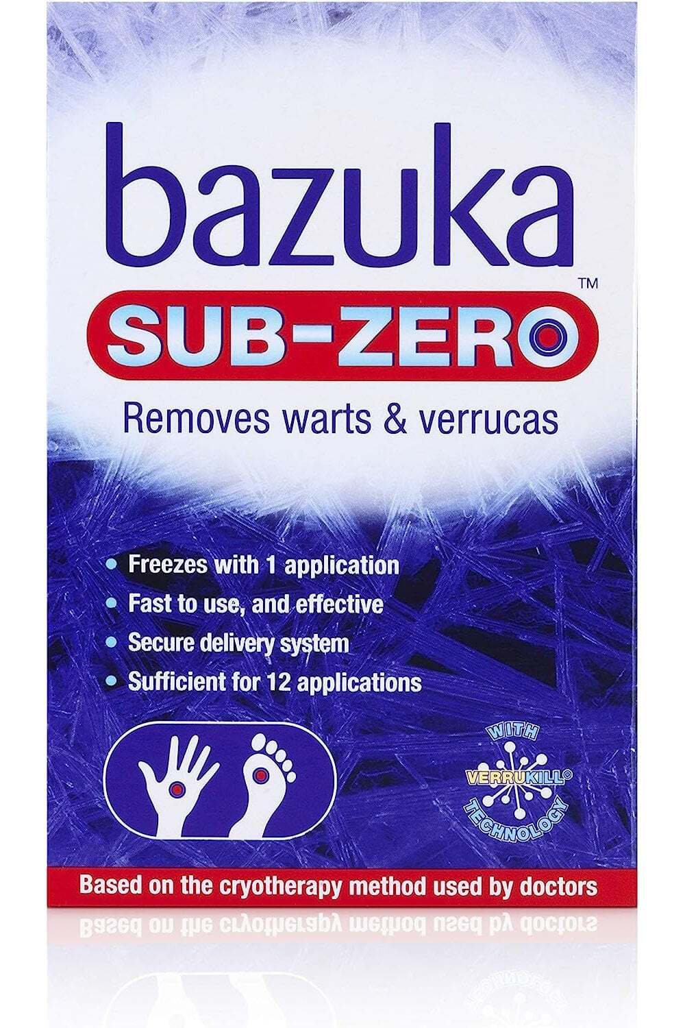 2x Bazuka Sub-Zero Extra Strength 50ml