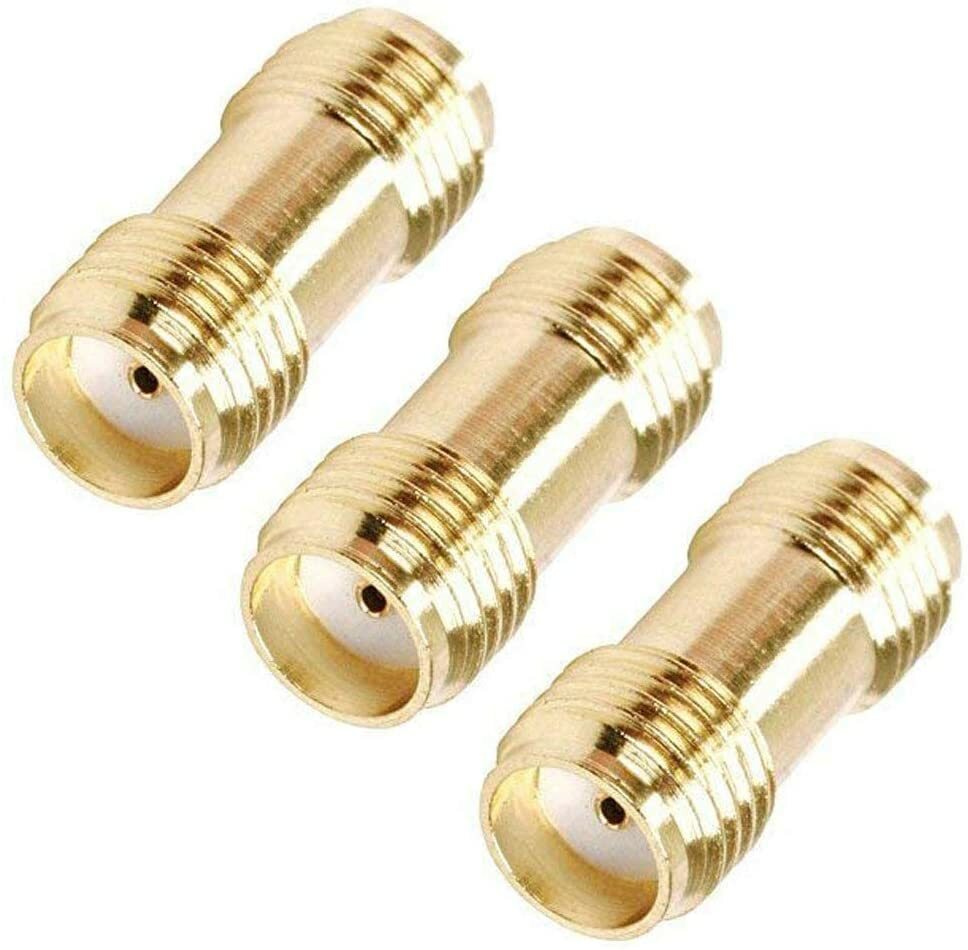 TengKo RF Conector de Adaptador Coaxial SMA Coax Jack Connector SMA Hembra...