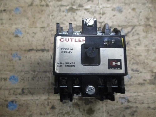Cutler-Hammer PUB-D23M-2 D23MD Type M Relay accessory D26MPF 10A 200VAC *Tested*