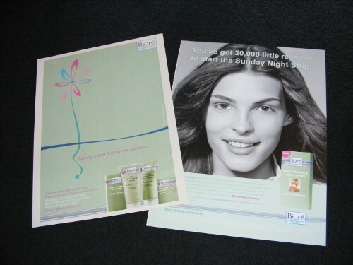 BIORE magazine clippings print ads Skincare - Picture 3 of 9
