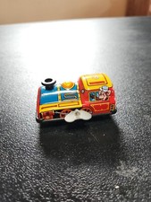 Tin Toy Vintage Antique Vehicle Limited Rare Locomotive Train Monkey Japan WORKS