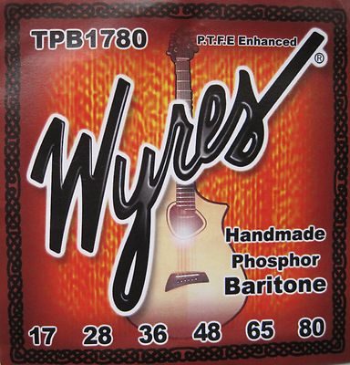 Wyres handgefertigte PTFE-beschichtete TPB1780 Baritonsaiten