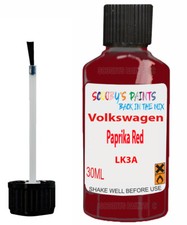 Lk3A Pen Kit Touch Up Piant For Vw T5 Van/Camper Paprika Red