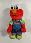 Vintage Fisher Price Sesame Street Lets Pretend Talking Moving Elmo Toy Doll