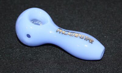 4''  BLUE GILL Glass Tobacco Smoking Glass Pipe w/built-in screen