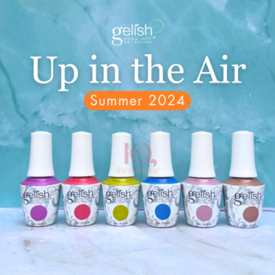 Gelish Summer 2024 UP IN THE AIR Gel Polish 0.5 fl oz/15mL  *Pick Any*