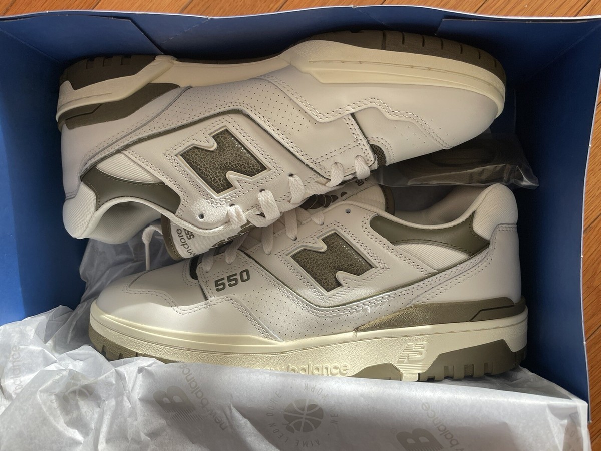 Aime Leon Dore × New Balance 550 Olive New Balance x Aimé Leon Dore 550 