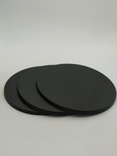 Lot Of 3 130mm Round Bases Used For Warhammer 40k & AoS GW Dunecrawler Nagash