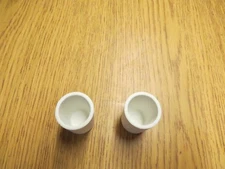 2 Leco Ceramic Crucibles 529-026 FOR FP 428 AND CHN-60 LECO 529-026/529-055