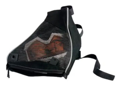 NEW OEM POLARIS SNOWMOBILE UNDERHOOD BAG FOR GOGGLES/GLOVES, BLACK - 2878735