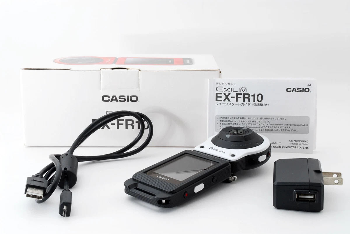 Casio EX-FR10 Exilm FR10 digital camera W/Box From Japan [Exc++++] #1088781A