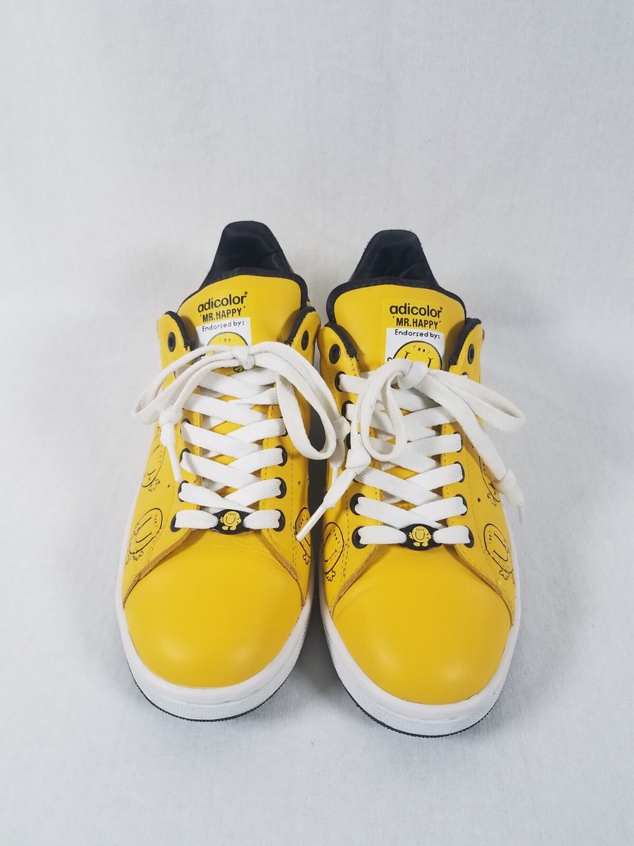 Adidas Adicolor Stan Smith Roger Hargreaves Mr. Happy Yellow Adidas Adicolor Stan Smith Roger Hargreaves Mr. Happy Yellow