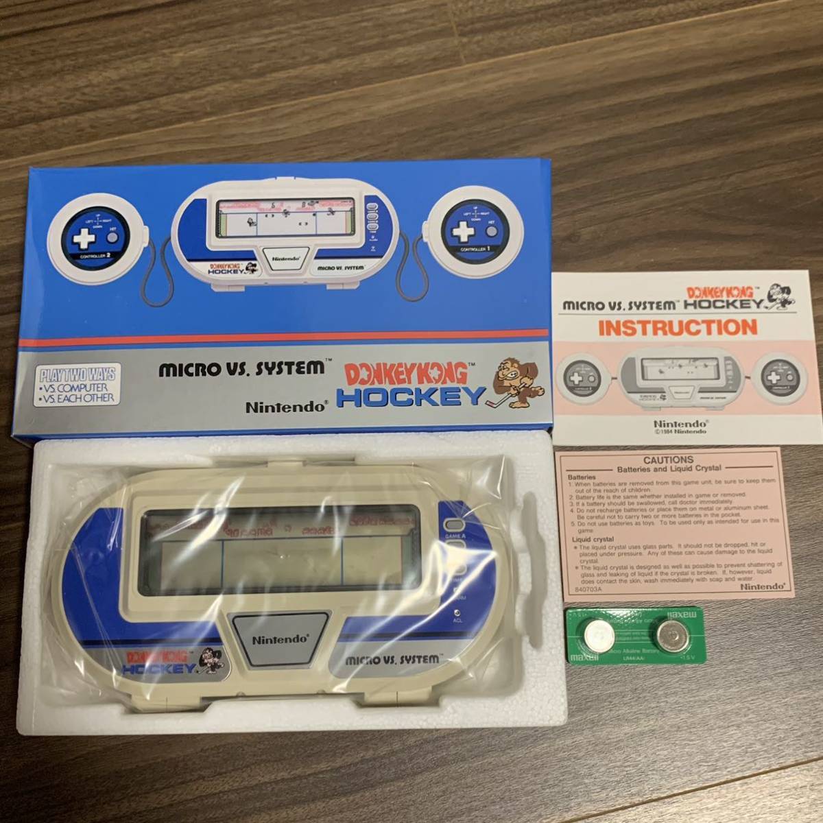 Nintendo Game & Watch Micro VS System Donkey Kong Hockey HK-303 | eBay