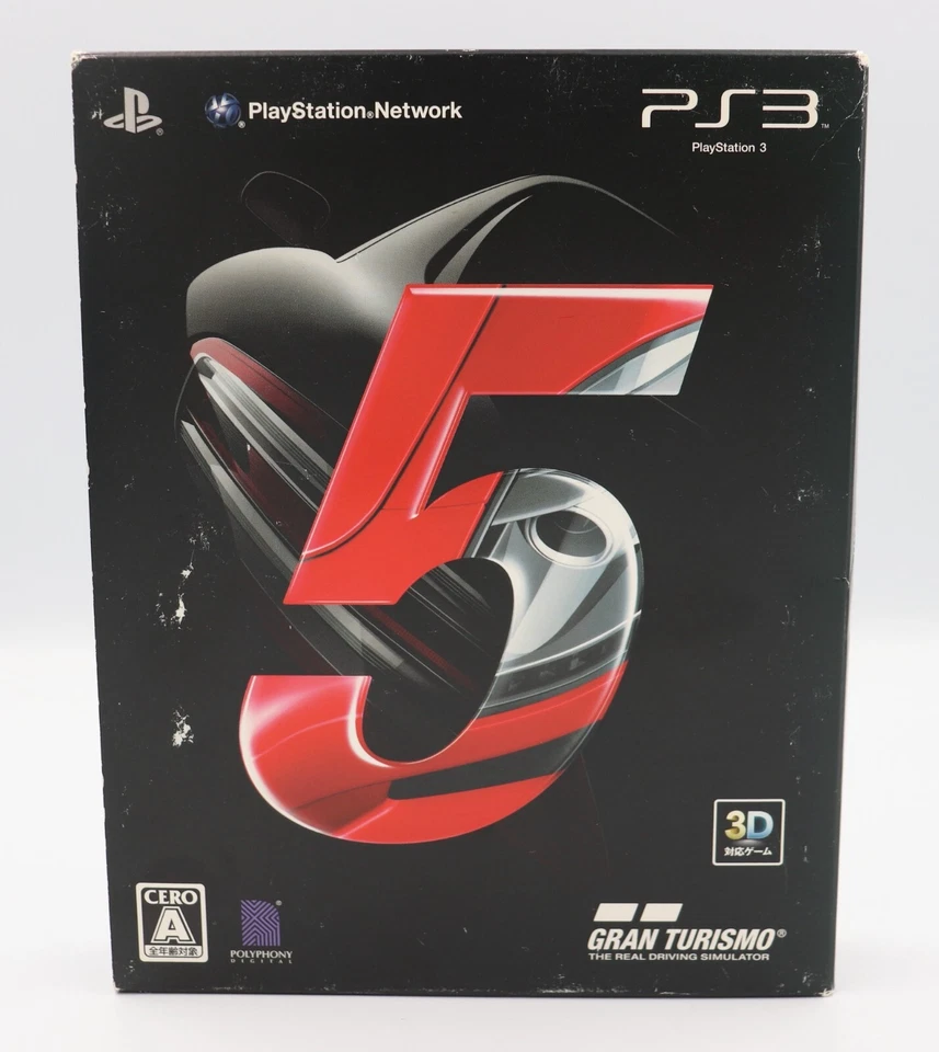 Gran Turismo 5 (Limited Edition) Sony PlayStation 3 JP Region Free Used - Image 2 of 4