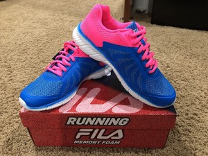 fila memory foam running shoes