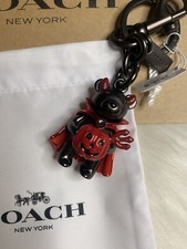 Coach Devil Bear Halloween 2024 CW482 New With Dust Bag And Box